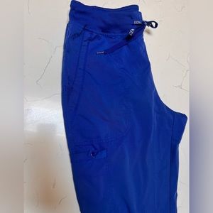 Medcouture royal blue scrub pants